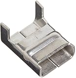 BAND-IT Clips AE4539, 316 Stainless Steel, 3/8" wide (100 per Box)