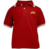 USC Trojans Cardinal Toddler Tipped Polo