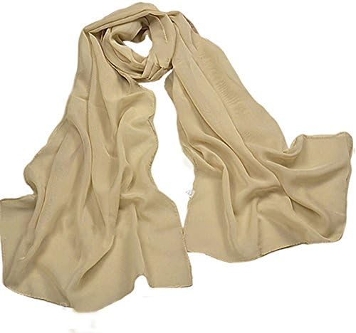 Sunnywell Women's Long Soft Summer Scarves Ladies Beach Neck Head Scarf Khaki