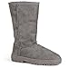 Journee Collection Boots Faux Suede Lug Sole Boot