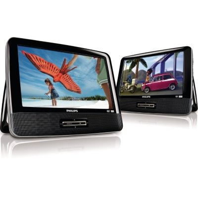 Philips PD9016/37 9-inch Portable LCD  Dual DVD player