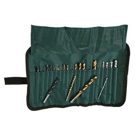 Bosch 19 Piece Drill Bit Wrap