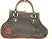 Hells Belles Black Mambo Handbag Fleur De Lis Skull Handbag