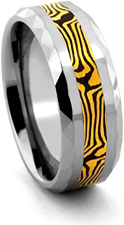PANTHERA Tungsten and Mokume Gane Ring by Jewelry Innovations - 10