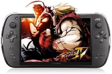 JXD S7800B Table PC Game Handheld Console-1.6GHz Quad Core 2GB RAM 7 Inch IPS 1280x800 Screen 12 Simulators Double Joysticks 3 Axis Gravity Sensor HDMI OTG -Support lots of Games Black