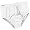 100% Stretch Nylon Cheerleading Brief Trunks, AS, White