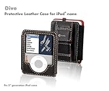 Macally Leather Case for iPod nano 3G (Brown)