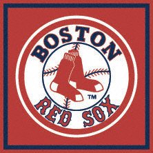 Boston Red Sox Paper Cube