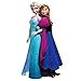 FROZEN Queen Elsa&Anna Wall Stickers Decal Removable Kids Décor PVC Mural Art