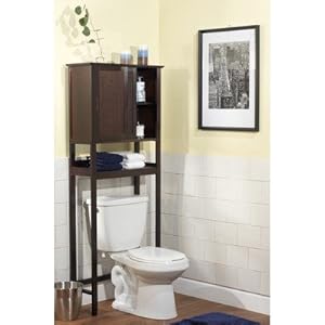 Bamboo Space Saver Cabinet in Espresso