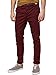 Italy Morn Men Chino Pants Khaki Slim Fit Stretch Cotton Twill Dress Trousers Black