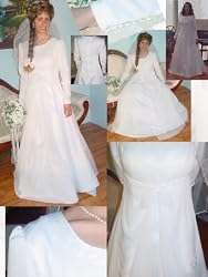 Ingrid Wedding Dress Size 6 Color White