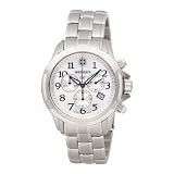 Wenger Men`s 78259 GST Chrono Silver Dial Steel Bracelet Watch