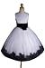 NEW White/black Flower Girl Pageant Holiday Party ...