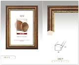 Produkt-Bild: Set 2 Stk. - Bilderrahmen DRI P RUSTIKAL - dunkel braun - 10x15 cm - Holzrahmen, Fotorahmen