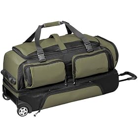 Buy Eddie Bauer® Timberwood Drop Bottom Rolling Duffel Bag - Palm Green