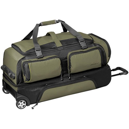 high sierra 32 drop bottom wheeled duffle