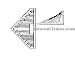 Grandt Line On3 Scale Pilot (Cowcatcher) For Porter or Small Locomotive
