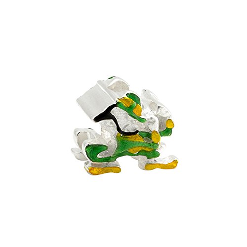 Notre Dame Bead Leprechaun Sterling Silver & Enamel