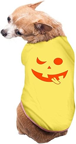 Slutty Pumpkin Halloween Costume Dog Clothes Yellow Dog Dress