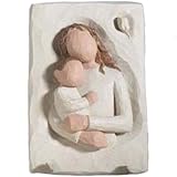 Willow Tree Retired MOTHER CHILD PLAQUE Retired 26501