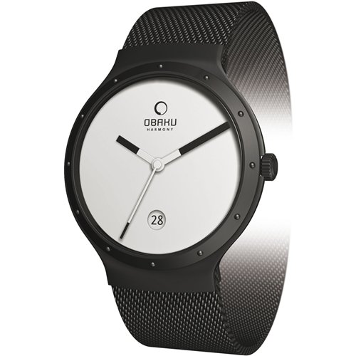 Obaku Harmony Damen-Armbanduhr V119L BWMB Titan-Glas