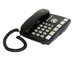 Karcher 850571 Komfort-Festnetztelefon schwarz mit integriertem Anrufbeantworter