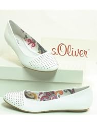 s. Oliver Damen Ballerinas wei