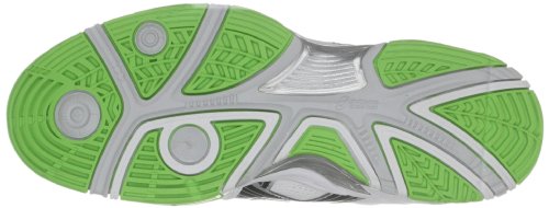 Asics Men's Gel Challenger 8 White/Limousine/Lightning Tennis Shoe E102Y 0199 8 UK