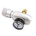 0-60psi Home Brew Premium Regulated Co2 Charger Kit with Gas Disconnect