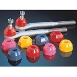 Energy Suspension 9.13101R Red HyperFlex Polyurethane Front Tie Rod Dust Boots - Set of 2
