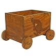 Handmade Kangaroo Design Rolling Wheels Storage Box
