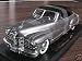 1947 Cadillac Silver/Gray Soft Top 1/18
