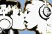 Steez: 2 Girls Kissing - Pop Art Poster (Size: 36" x 24")