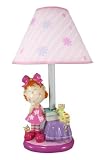 Pretty Pink Girl Bedside Table Lamp Childrens Decor
