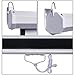 Wall Mount Manual Pull Down Projector Screen 16:9 Aspect Ratio: Multiple Sizes Available (72