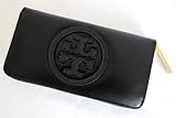 「トリーバーチ♪長財布♪本革★箱付け★カラーブラック×レザーロゴ　TORY BURCH【並行輸入品】TB22A」の画像