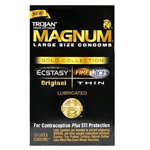 Trojan MAGNUM Gold Collection Condoms 30-Pack