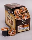 Tully's Coffee HOUSE BLEND DECAF & FRENCH ROAST DECAF Variety Pack 48 K-Cups for Keurig Brewers