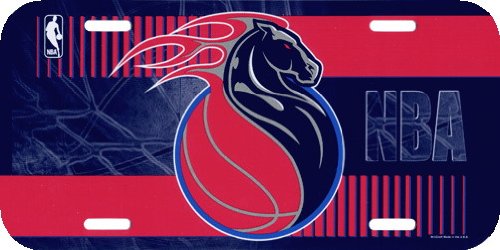 NBA Detroit Pistons License Plate