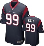 J.J. Watt Jersey: Home Blue Game Replica #99 Nike Houston Texans Jersey