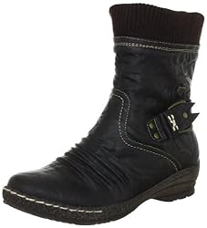 Rieker 90182-27, Damen Fashion Halbstiefel & Stiefeletten, Braun (testadimoro/marron 27), EU 39
