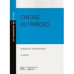 Syntaxe du fran�ais