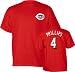 Brandon Phillips Majestic Replica Name and Number Cincinnati Reds Kids 4-7 Tee - Medium (5-6)