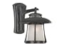 Kenroy Home 3190 Laguna Medium Wall Lantern, Ebony Pearl