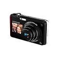 Samsung PL150 Digital Camera - Black/Red (12MP, 5x Optical Zoom) 3.0 inch rear LCD