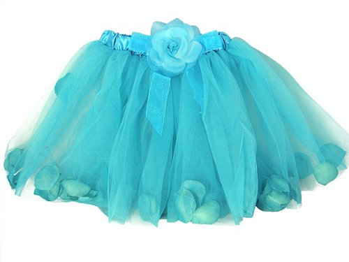 Fairy Rose Turquiose Blue Ballet Tutu Perfect Dress up Tutus