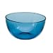 Anchor Hocking Presence 6-Inch Glass Bowl - Denim Blue 12 Pack