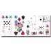 Poker Cards Self Stick Room Appliques