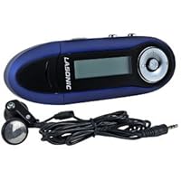 Lasonic MP-04GS-B 4GB USB MP3 Digital Music FM Player & Voice Recorder w/1.15' Color Changing LCD